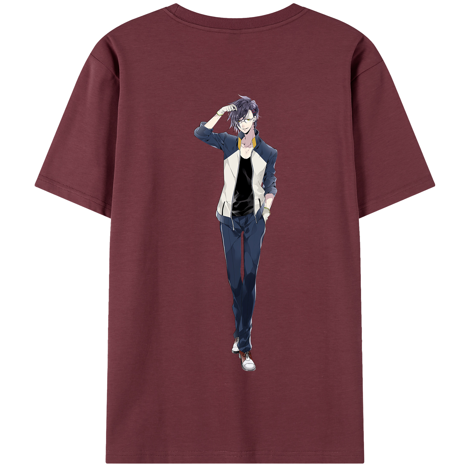 （画像用） 刀剣乱舞 Touken Ranbu 綿100％半袖Tシャツ（背面プリント）
